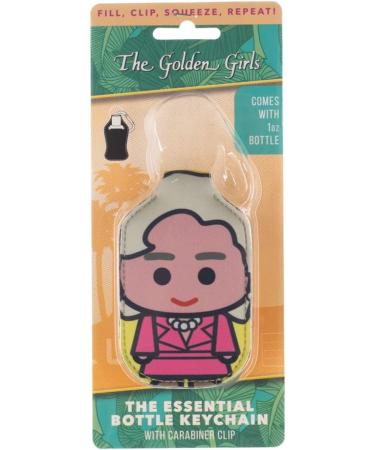 Golden Girls Rose Keychain & Hand Sanitizer Bottle Holder | Unique Gifts for Fans | International Shipping - Buy Online on GoSupps.com