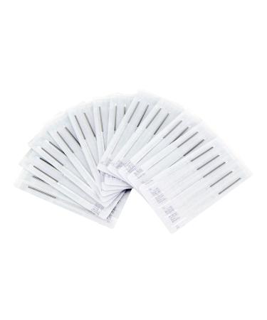 100pcs/box ZHONGYAN TAIHE Sterile Disposable Needle Beauty Massage Sterilization Needle for Pain Relief (0.16 * 13mm) 0.16*13mm