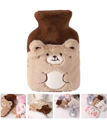 Comfortable Hot Water Bottle with Plush Washable Cover | Relieve Cramps & Pain for Neck Back Feet & Shoulders - International Shipping Available - Buy Online on GoSupps.com