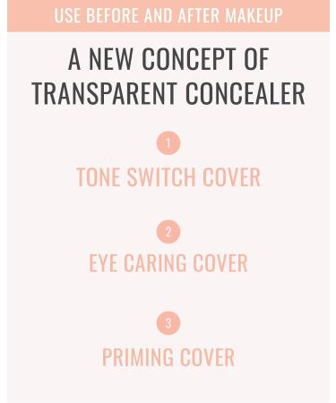 VDL Expert Color Under-Eye Primer (Salmon) - Color-Correcting Concealer for Dark Circles & Uneven Skin Tone | Hydrating Korean Makeup 0.19 oz - Buy Online on GoSupps.com
