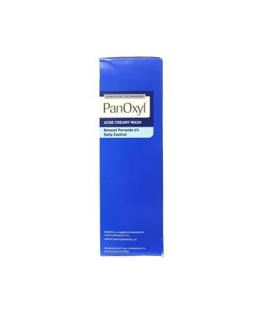 Panoxyl 4% Benzoyl Peroxide Acne Creamy Wash 6 oz (Pack of 2) - 12 oz Total - Buy Online on GoSupps.com