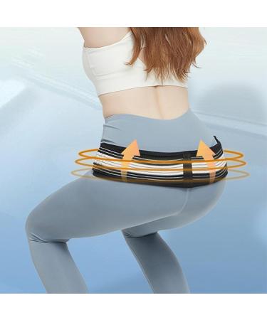 Meion Chiroband - Flexible & Breathable Back Support Tape for Hip & Lower Back Pain Relief | Pelvic Girdle Strap | 110cm Pink M - Buy Online on GoSupps.com