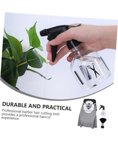 FRCOLOR 1 Set Hairdressing Cloth Set Hair Cutting Cape Nylon Hair Cutting Cape PET Dress Scarf Haircut Scarf Sheer Spray Bottle Salon Hair Towel Hairdressing Cape for Salon Hair Dye - Buy Online on GoSupps.com