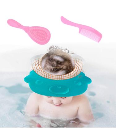 HEALLILY Kids Comb & Brush Set - Pink | Gentle Hair Grooming for Newborns, Infants, Toddlers - Buy Online on GoSupps.com