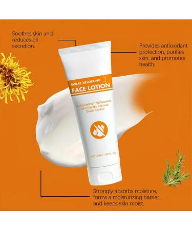 Sweat Absorbing Face Lotion Antiperspirant and Oil Control Lotion Stop Face Sweating Anti Sweat Oil Face Lotion Face Discourage Sweat Lotion Sweat Absorbing Face Lotion Anti Sweat for Face for All - Buy Online on GoSupps.com