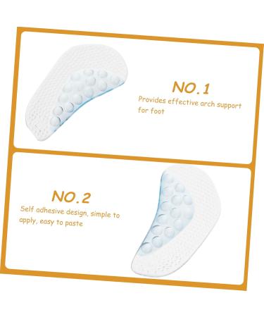 Arch Support Insoles - Self-Adhesive Comfortable Inserts for Kids | 1 Pair Foot Support Pads | International Shipping Available - Buy Online on GoSupps.com