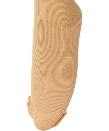 Buy Penrux Compression Socks with Zipper - 15-20 mmHg Medical Support Socks for Comfort & Skin Protection - S-M Skin Color - Buy Online on GoSupps.com