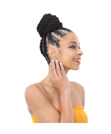 FreeTress 3X Clean Therapy In Vinegar Wash Pre-Stretched Braids 52 - Pack of 3, 52 Inch 1B Color | Best Price & Quality - Shop Now! - Buy Online on GoSupps.com