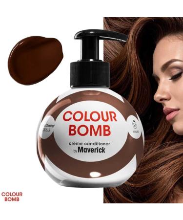 Colour Bomb - Apr s-shampoing colorant 250 ml brillance et clat intenses lissant et nourrissant sans m lange v gan sans ammoniaque ni peroxyde (Deep Chestnut) - Buy Online on GoSupps.com