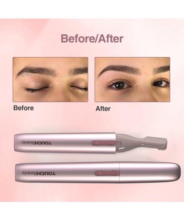 Touch Beauty Eyebrow Razor - Double-Edged Electric Eyebrow Trimmer & Epilator for Women & Men - Perfect for Face & Body Hair Removal - Buy Online on GoSupps.com