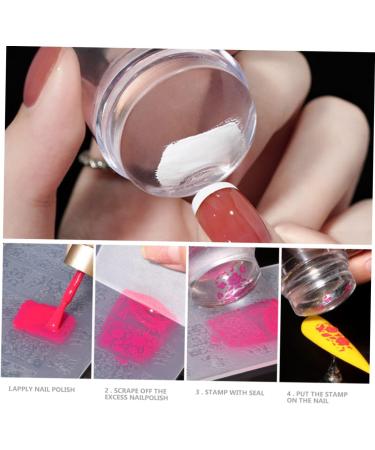Beavorty 20 Sets Fluorescent Nail Stamp Manicure Kit Nail Kit Cat Eye Gel Clear Gel Nail Stamp Plates Nail Gel Nail Stamping Kit Nail Stamping Tools Fluorescence Decorate 3d - Buy Online on GoSupps.com
