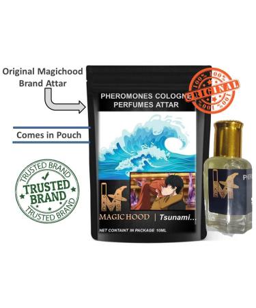 MagicHood Roll-On - The Original Pheromone Attract Formula Infused Essential Oil Perfume Cologne - Unisex For Men and Women 10ml - Buy Online on GoSupps.com