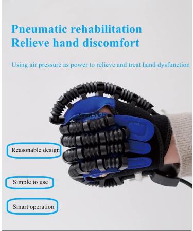 Stroke Hand Equipment for Patients Upgraded Rehabilitation Robot Gloves for Hand Strengthening Hemiplegia Finger Rehab Hand Therapy Gloves for Hand Paralysis Robotic Hand for Finger Extension. Left-M - Buy Online on GoSupps.com