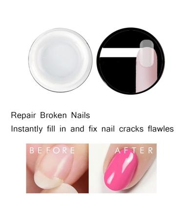 Buy Fiberglass Nail Extension Kit - Quick Gel for Brittle Nails & DIY Nail Art Accessories - Buy Online on GoSupps.com