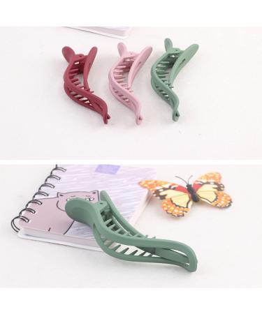 Aatpuss 6 Pieces Hair Claw Clips for Women & Girls - Strong & Stylish Hair Accessories in 6 Colors - Buy Online on GoSupps.com