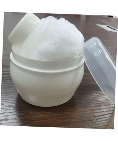 KOMBIUDA Travel Toddler for Mom Sponge Baby After Dusting Plastic Bath Container with Body Care Portable Powder Use Empty Puff Blue Cosmetic White Talcum Newborn Home Infant Face Case 2pcs 1 count (Pack of 1) - Buy Online on GoSupps.com