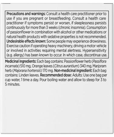 Four O'Clock Herbalist Calm Dormiphen Herbal Tea Non-Gmo Kosher Gluten-Free 6 Pack of 20 Teabags - Buy Online on GoSupps.com