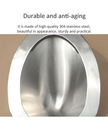 Stainless Steel Men's Urinals Household Wall-Mounted Vertical Toilets Commercial Small Drainage Toilets Used in Homes Hotels Schools and Public Bars - Buy Online on GoSupps.com