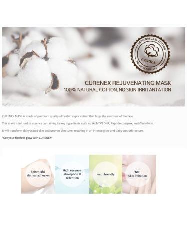 CURENEX Rejuvenating Salmon DNA Mask 30g - Pack of 5 | Top Skincare Treatment - Buy Online on GoSupps.com
