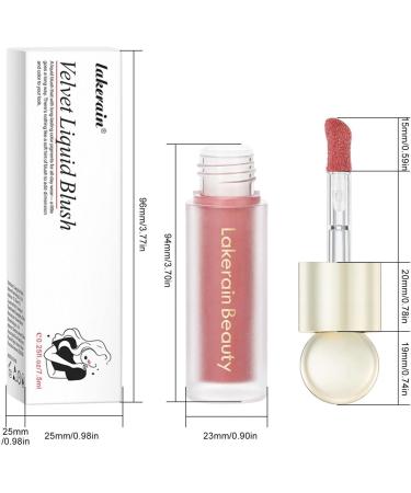 COATUIYO Soft Pinch Dewy Liquid Blush Cream Beauty Blush Dewy Cheek Tint Cream Blush Makeup For Cheeks Long-Wearing And Natural-Looking Skin Tint Blush Makeup 4# - Buy Online on GoSupps.com