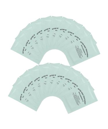 Didiseaon Lingettes L'huile pour pilation 20 Pi ces pour Nettoyer la Peau sans Graisse Apr s pilation pour Usage Imm diat
