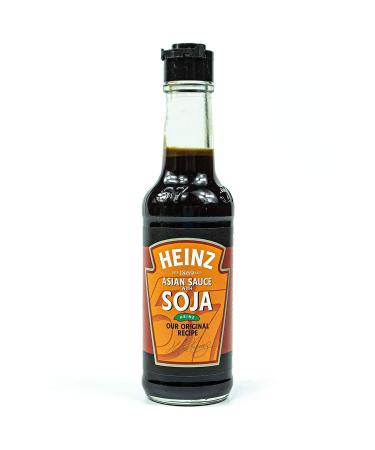 Heinz 5 Pack Sweet Asian Soy Sauce - 150ml Glass Bottles | Authentic Soy Sauce with Herbs & Spices - Ideal for International Shipping - Buy Online on GoSupps.com