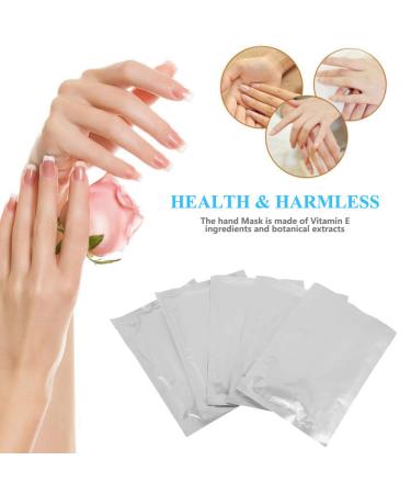 5 Pairs Hand Masks - Moisturizing Gloves for Dry Cracked Skin | Anti-Aging Hand Repair - Buy Online on GoSupps.com