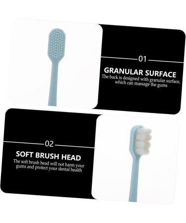 Frcolor Soft Toothbrush Set - 4 Pieces for Kids Adults & Travelers | Ideal Toothbrushes for Pregnant Women - Buy Online on GoSupps.com