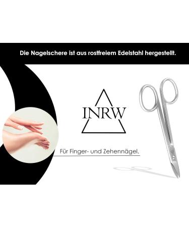 Extra Sharp Stainless Steel Nail & Skin Scissors - Manicure & Pedicure Tools for Men & Women | Rust-Free Long Nail Shavers - Buy Online on GoSupps.com