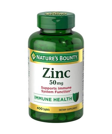 Zinc 50mg 400 Count - Buy Online on GoSupps.com