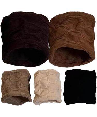 Hair Ties Thick Hair | Stretch Hair Bobbles Cotton Seamless Hair Tie Headband - Ponytail Holder Wide Hairties Hair Bands Accessories for Women Girl - Buy Online on GoSupps.com