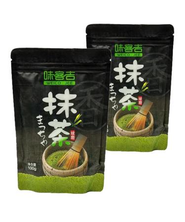 Weico Jee Matcha Green Tea Powder 2 x 100g (Pack of 2)