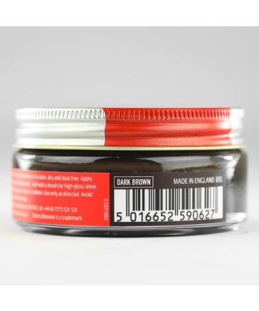 Cherry Blossom Footwear Renovating Shoe Cream Care Product Dark Brown 50ml - Buy Online on GoSupps.com