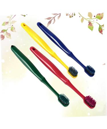 Gatuida 4 Pcs Soft Fur Care Toothbrush Set - Perfect for Toothbrush Lovers | International Shipping Available - Buy Online on GoSupps.com