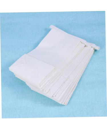 30 Pack Disposable Vomit Bags for Car Travel - Paper Barf Bags for Garbage, Urinal, Sports - White Trash Bags - Buy Online on GoSupps.com