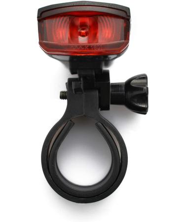 NEAN Bike Battery LED Rear Light with Brake Display | STVZO Approved Bicycle Light | 6 Candela Red Rear Lamp for Safety & Visibility - Buy Online on GoSupps.com