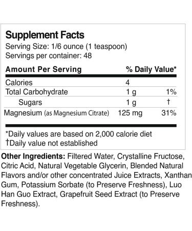 Life Solutions Liquid Magnesium - High Absorption Liquid Magnesium Citrate Supplement for Muscle Relaxation Sleep Support & Stress Relief 8 Floz - Easy to - Buy Online on GoSupps.com