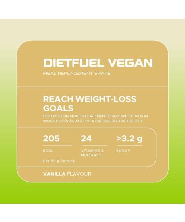 Usn | Diet Fuel Vegan (880g) | Meal Replacements | Vegan Diet Meal Replacement - Buy Online on GoSupps.com
