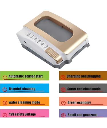 Fully Automatic Shoe Sole Cleaning Machine Electric Household Shoe Washing Machine Outdoor Shoe Scraper Cleaner Brush Dual-Mode Power Supply for Families Businesses Hotels A - Buy Online on GoSupps.com