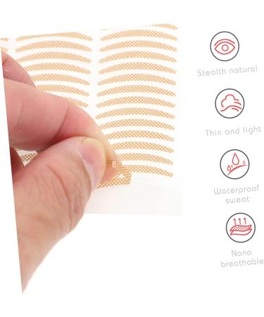 DOITOOL 3 Sets Double Eyelid Sticker K Tape Hooded Eyelid Tape Eyelid Lift Strips Eye Makeup Supplies Droopy Eyelid Tape Double Sided Eyelid Tape Fiber Cosmetics Breathable - Buy Online on GoSupps.com