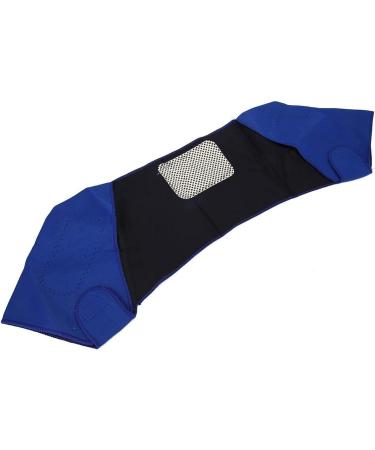 Premium Self-Heating Neck and Shoulders Pain Relief Pad - Adjustable Elastic Warm Shoulder Care (Blue) | International Shipping Available - Buy Online on GoSupps.com