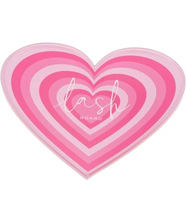 Buy POPETPOP Heart-Shaped Eyelash Plates - 3pcs Acrylic Trays for Lash Extensions | International Shipping Available - Buy Online on GoSupps.com