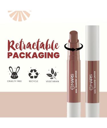 MA.RS Matte Super Stay Lipstick - Long Lasting Smudge Proof & Waterproof | 12 Hours Wear | International Shipping Available (11-QUEEN - Buy Online on GoSupps.com