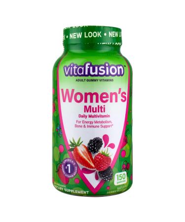 Vitafusion Women's Daily Multivitamin Gummy 220 ct (single unit) 220 Count (Pack of 1)