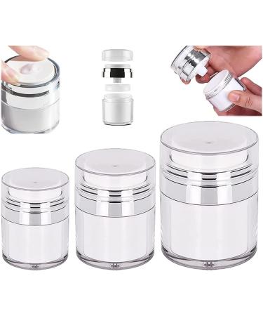 Myhoomowe Empty Bottle Cream Jar 50 Ml Pump Jar Without Portable Lotion Dispenser Travel Container Makeup Creams 3 Pieces - Buy Online on GoSupps.com