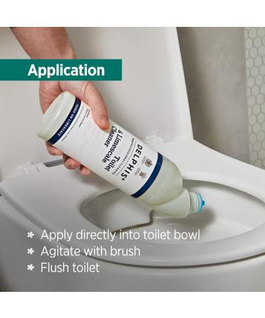 Delphis Eco Toilet & Limescale Cleaner 750ml | Eco Friendly | Toilet Cleaner Limescale Remover | Safe for Septic Tanks - Buy Online on GoSupps.com
