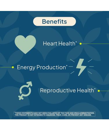 Nature's Wonder CoQ10 Supplement - CoQ10 200mg Softgels to Support Heart Health Cardiovascular Function and Cellular Energy Production 120 Softgels 120 Days Supply - Buy Online on GoSupps.com