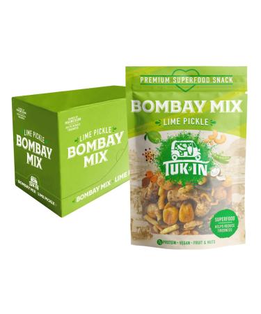 Lime Pickle Superfood Bombay Mix Case of 9 Units | Vegan Healthy Snack | Source of Magnesium - Buy Online on GoSupps.com