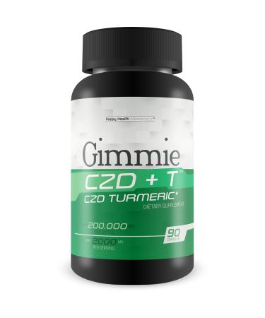 Gimmie CZD + T - Our Best CDZ Supplement Vitamin C D and Zinc Plus Magnesium Turmeric and More - High Potency Immune Support with Vitamin C & D - Our Best Immune Pills Nature Vitamin D Zinc C Best