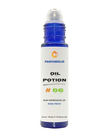 Oil Potion # 86 Inspired by Rose Prick Unisex Uncut Grade A Fragrance Body Oil Dupe Concentrated Long Lasting Roll-On 10ml / 0.33 oz